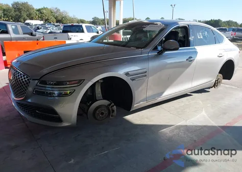 2021 Genesis G80 2.5T Rwd from USA, damaged, VIN KMTGB4SC8MU046649